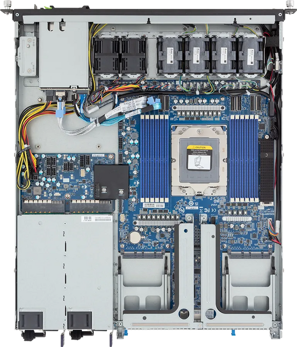 1U AMD EPYC 9335, 2 x 2.5", 12 DIMM