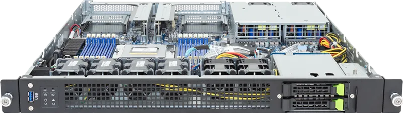 1U AMD EPYC 9335, 2 x 2.5", 12 DIMM