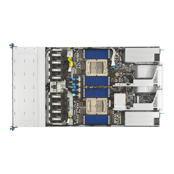 ASUS 1U Dual AMD --RS700A-E13-RS12U with 12x2.5” HDD