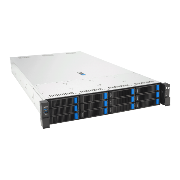 ASUS 2U AMD –RS720A-E13-RS12U with 12 x3.5” NVMe