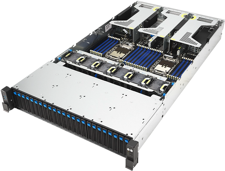 ASUS 2U Intel –RS720-E12-RS24G with 24x2.5”NVMe