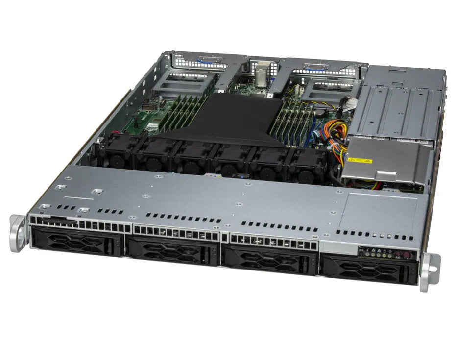 1U Single CPU AMD EPYC 9004, 4x 3.5", 12 DIMM -AS-1015CS-TNR