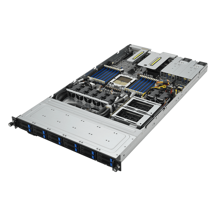 1U Single CPU AMD EPYC 9004, 24 DIMM RS500A-E12-RS12U-12W12B