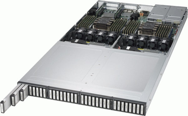 1U Dual CPU Intel Xeon 32 Hot-swap Ruler Drive slots - 1029P-NEL32R